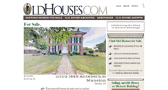 Desktop Screenshot of oldhouses.com