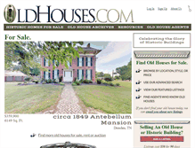 Tablet Screenshot of oldhouses.com